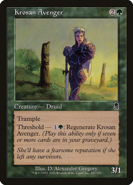 Krosan Avenger - (Foil): Odyssey