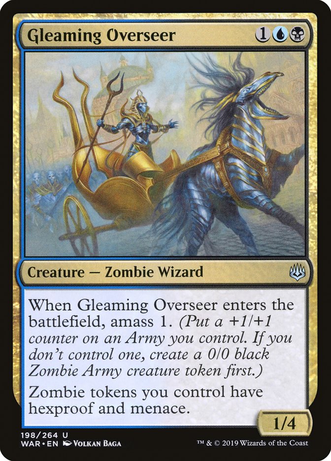 Gleaming Overseer - (Foil): War of the Spark