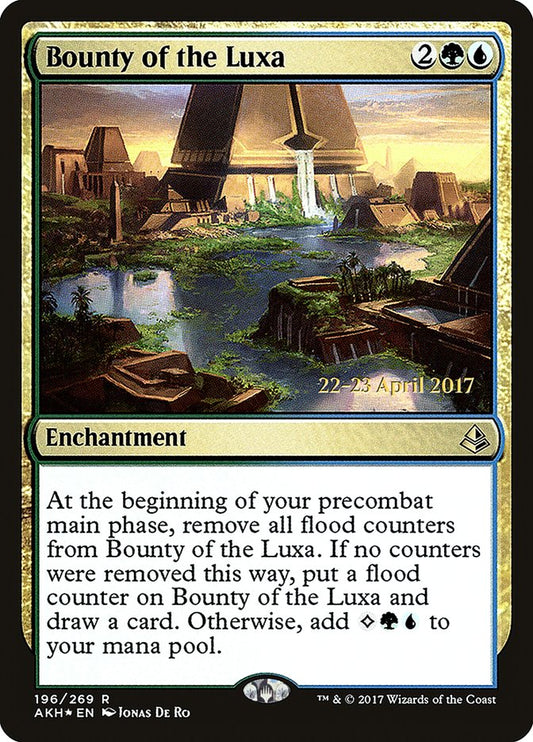 Bounty of the Luxa (Prerelease) (Amonkhet) - (Foil): Amonkhet Promos