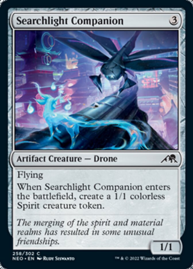 Searchlight Companion - (Foil): Kamigawa: Neon Dynasty