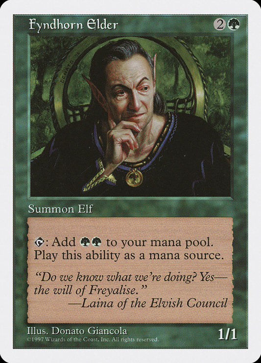 Fyndhorn Elder: Fifth Edition