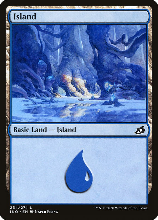 Island (#264) - (Foil): Ikoria: Lair of Behemoths