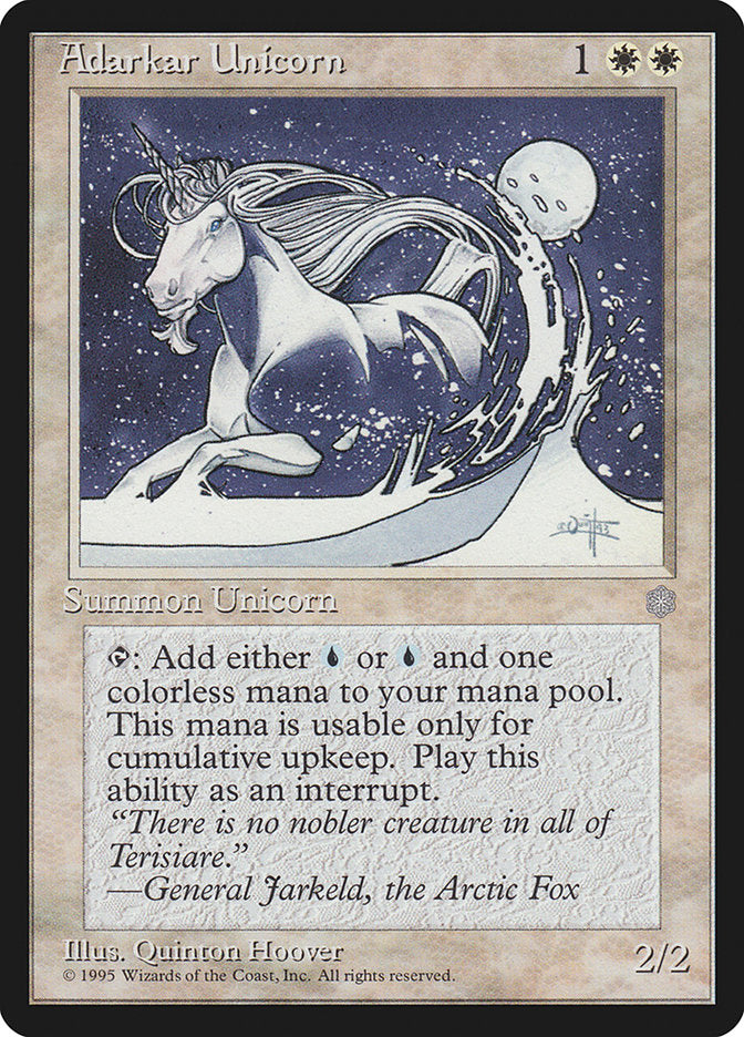 Adarkar Unicorn: Ice Age