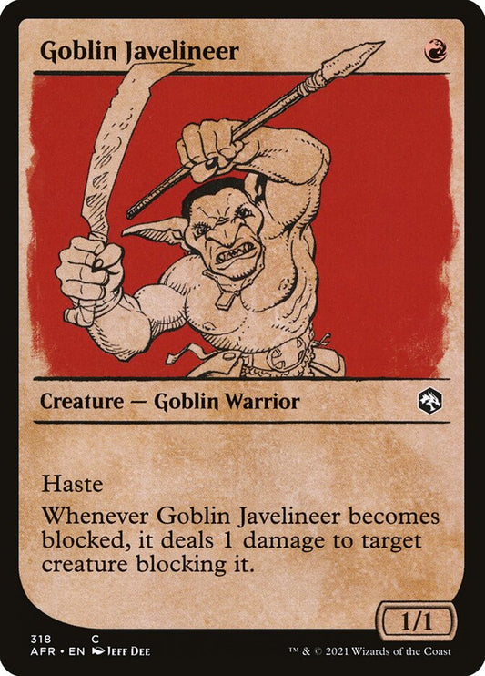 Goblin Javelineer (Showcase): Adventures in the Forgotten Realms