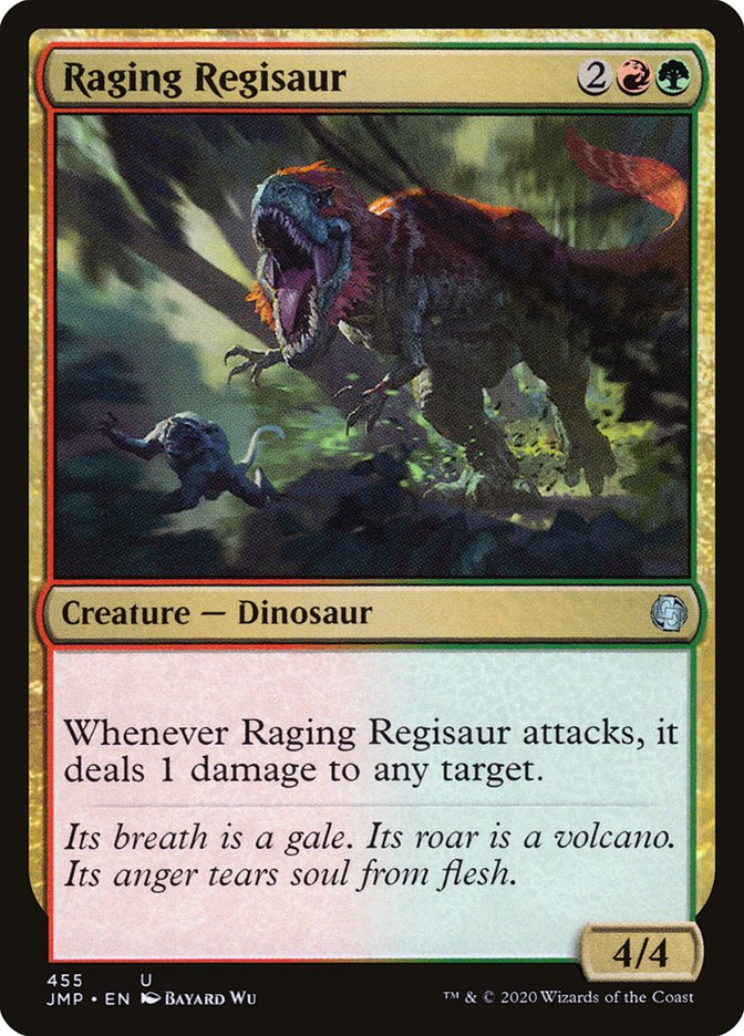 Raging Regisaur: Jumpstart