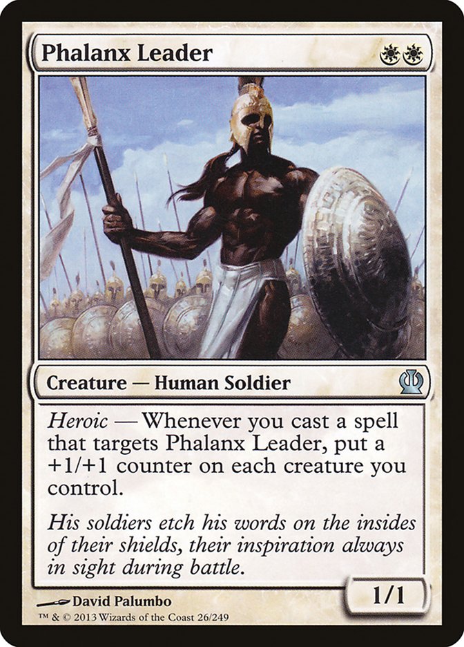 Phalanx Leader - (Foil): Theros
