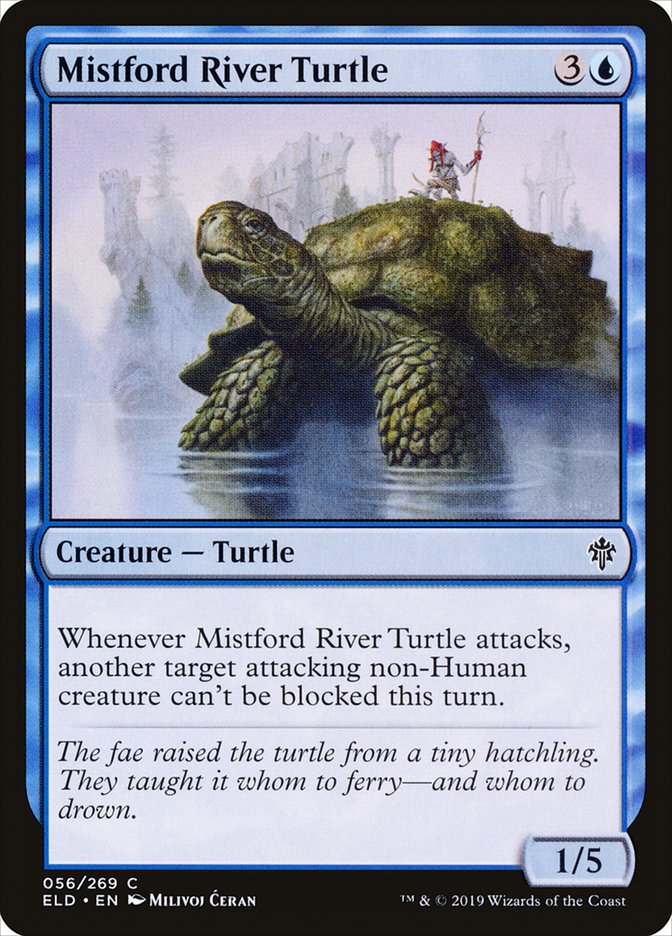 Mistford River Turtle: Throne of Eldraine