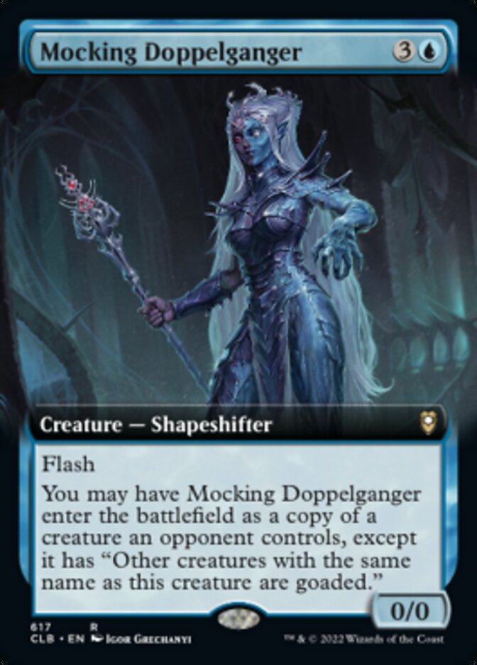 Mocking Doppelganger (Extended Art): Commander Legends: Battle for Baldur's Gate