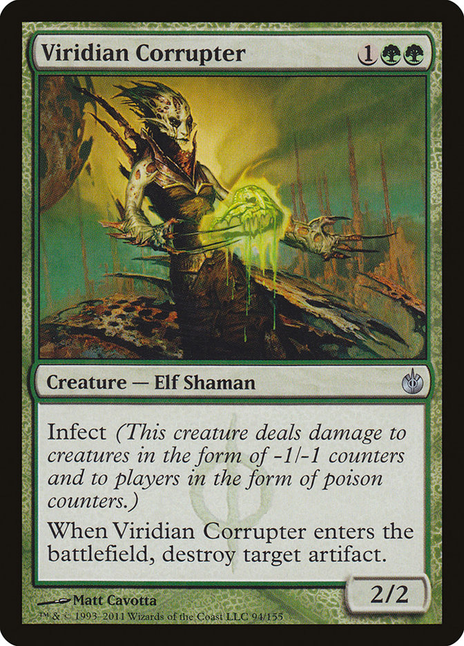 Viridian Corrupter: Mirrodin Besieged