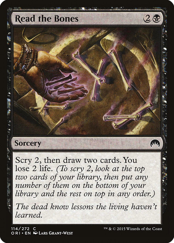Read the Bones - (Foil): Magic Origins