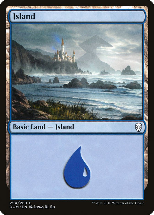 Island (#254) - (Foil): Dominaria