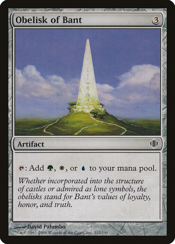 Obelisk of Bant: Shards of Alara