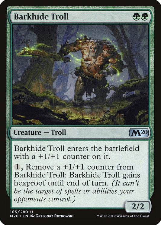 Barkhide Troll: Core Set 2020