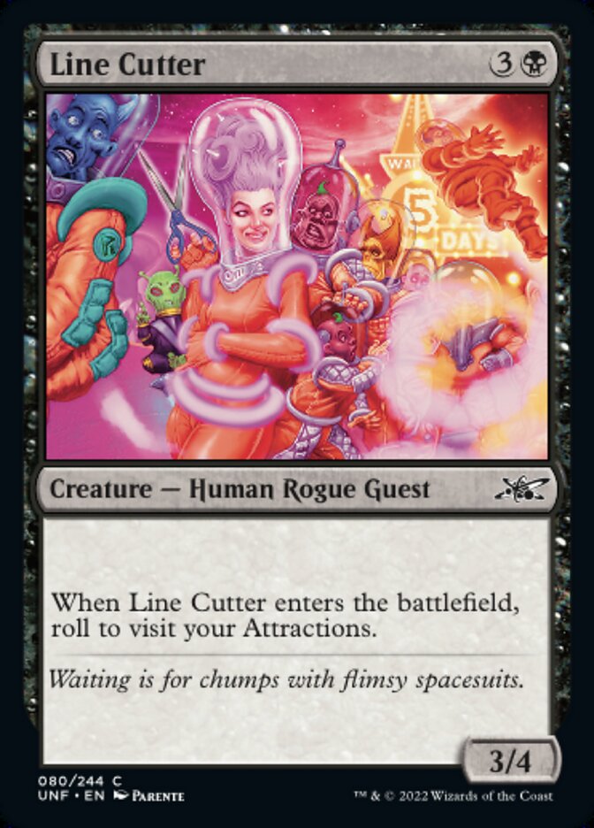 Line Cutter - (Foil): Unfinity