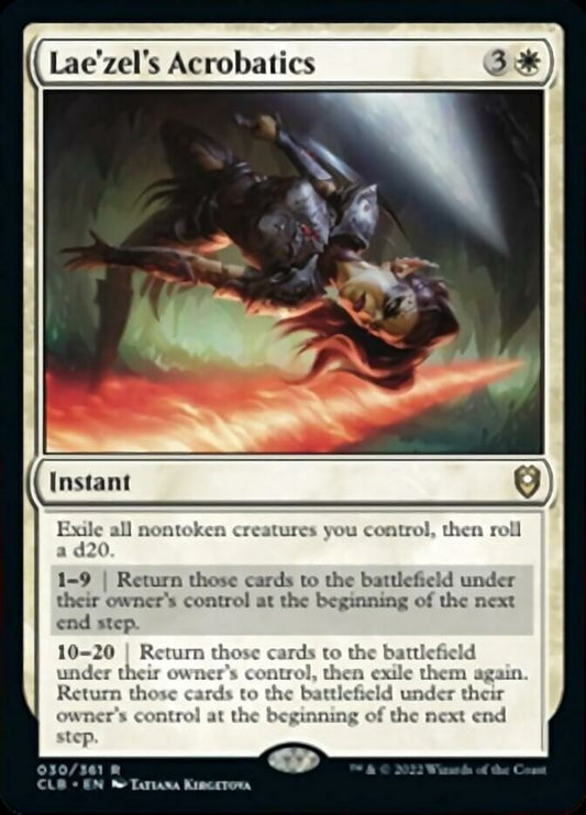 Lae'zel's Acrobatics: Commander Legends: Battle for Baldur's Gate