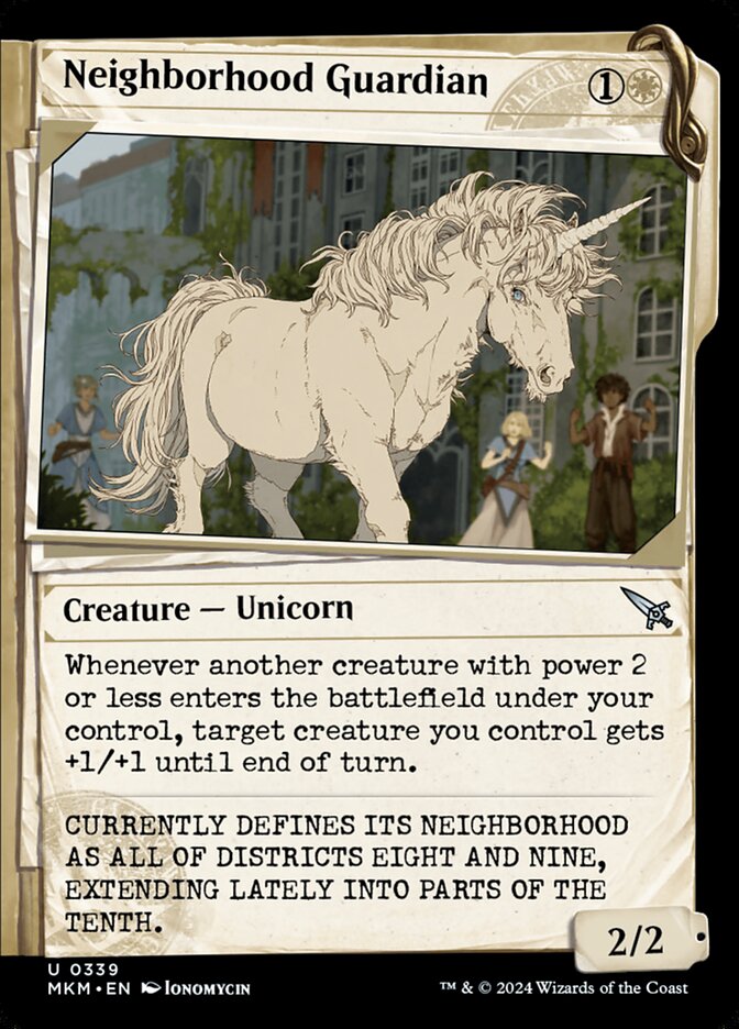 Neighborhood Guardian (Showcase) - (Foil): Murders at Karlov Manor