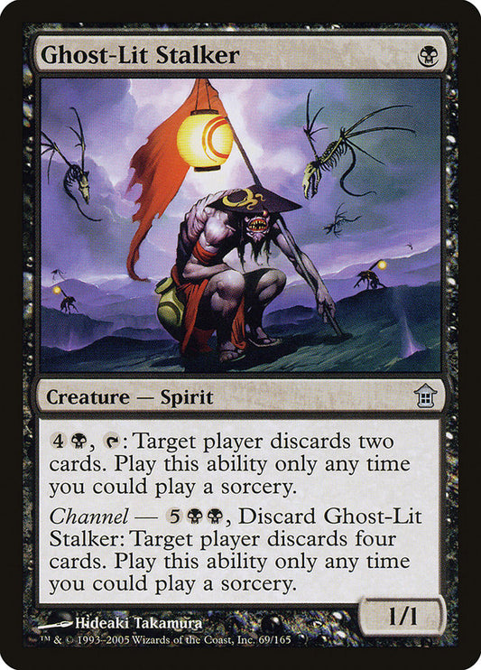 Ghost-Lit Stalker - (Foil): Saviors of Kamigawa