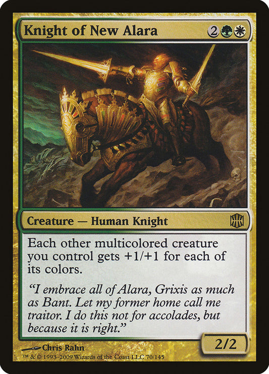 Knight of New Alara - (Foil): Alara Reborn
