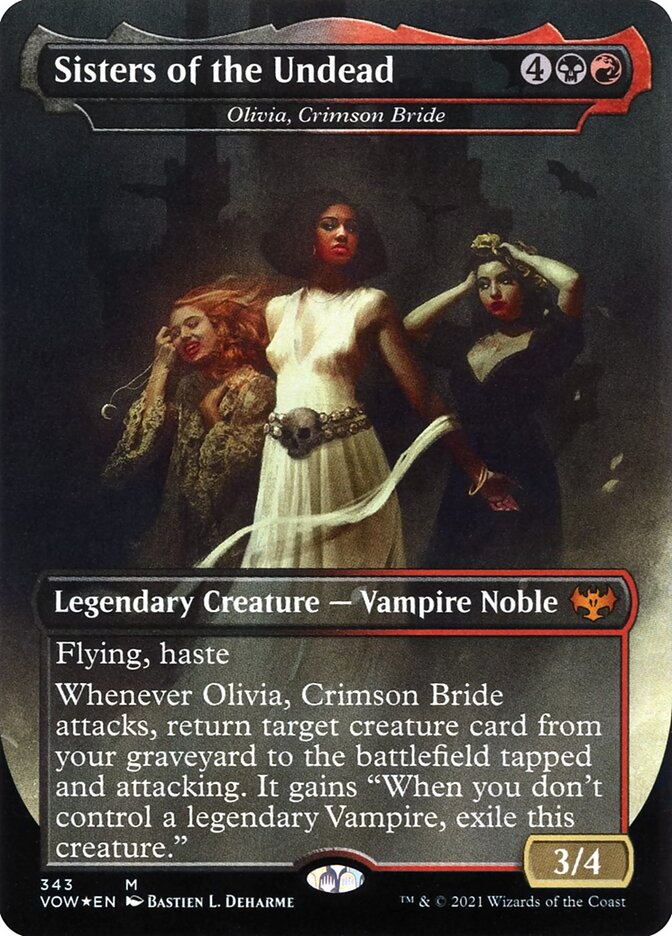 Olivia, Crimson Bride (Sisters of the Undead) (Dracula Series): Innistrad: Crimson Vow