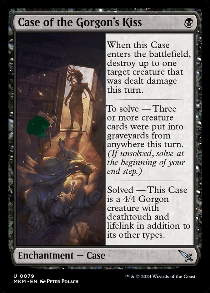 Case of the Gorgon's Kiss - (Foil): Murders at Karlov Manor
