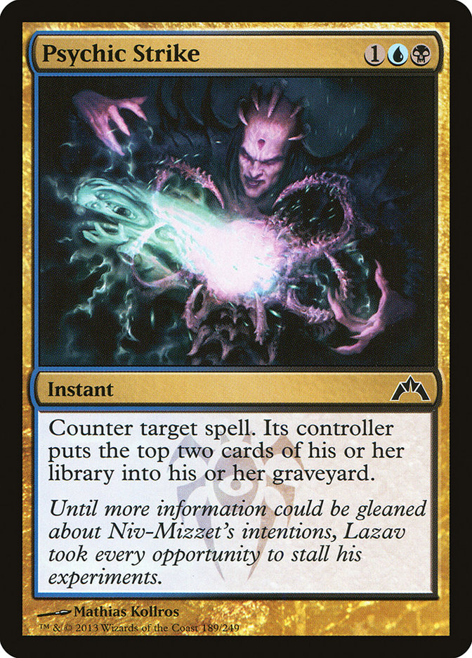 Psychic Strike - (Foil): Gatecrash