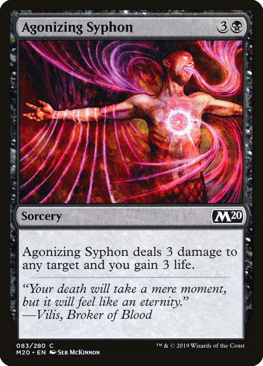 Agonizing Syphon - (Foil): Core Set 2020