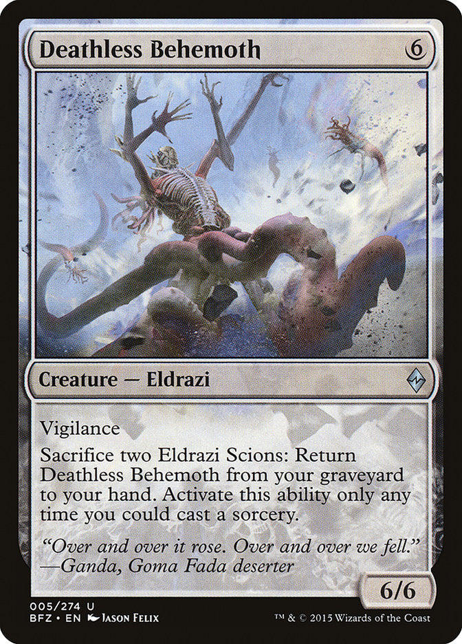 Deathless Behemoth: Battle for Zendikar