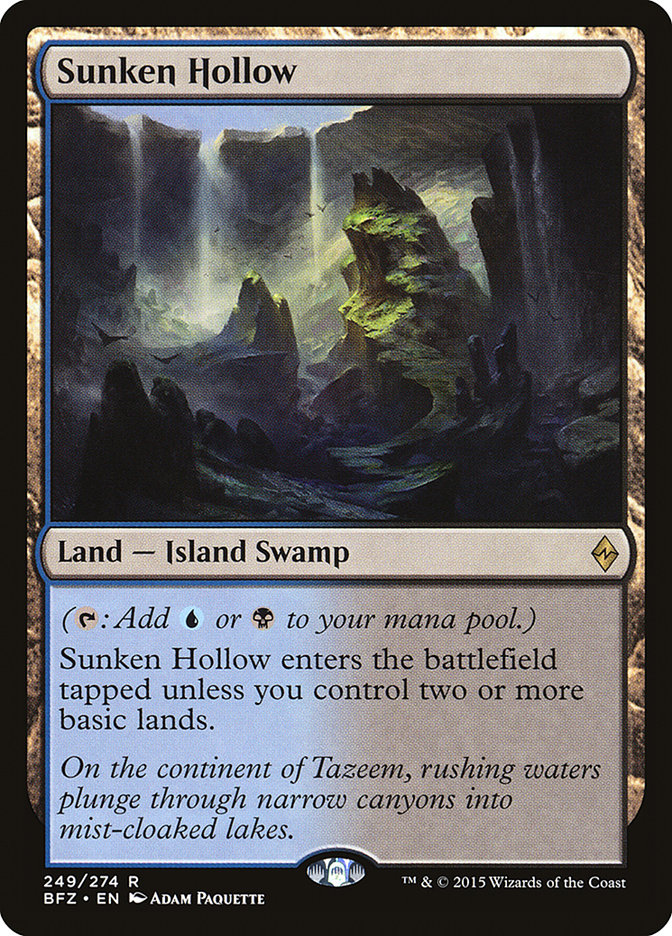 Sunken Hollow: Battle for Zendikar