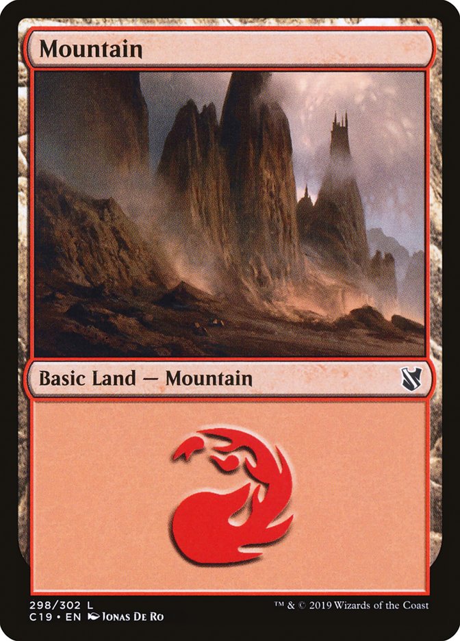 Mountain (#298): Commander 2019