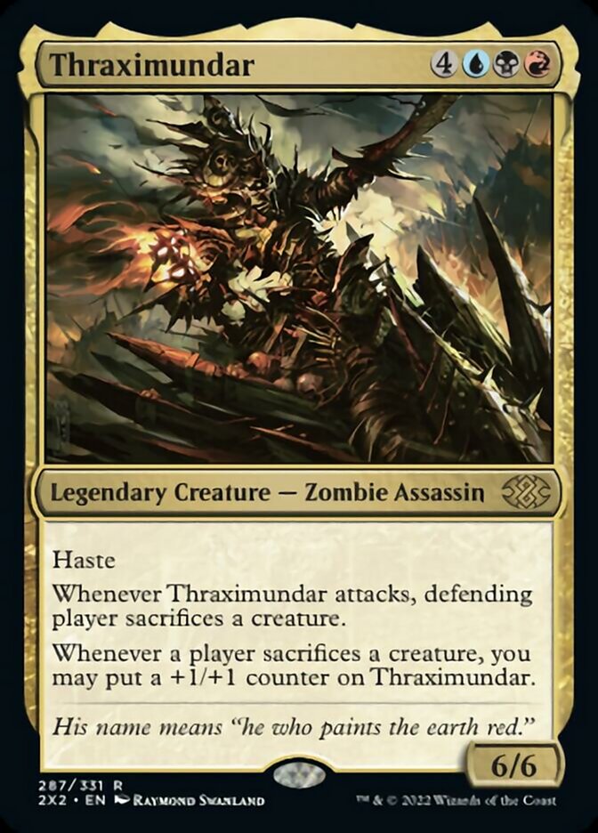 Thraximundar - (Foil): Double Masters 2022