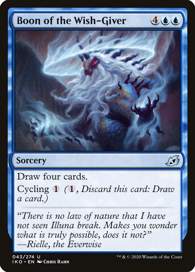 Boon of the Wish-Giver - (Foil): Ikoria: Lair of Behemoths