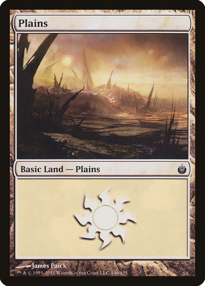 Plains (#146) - (Foil): Mirrodin Besieged