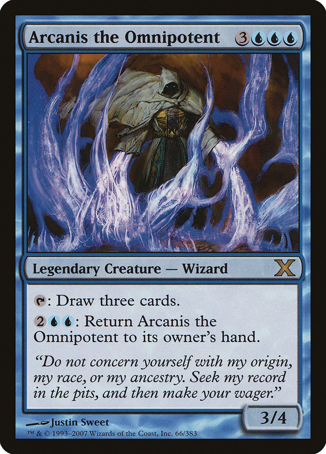 Arcanis the Omnipotent - (Foil): Tenth Edition