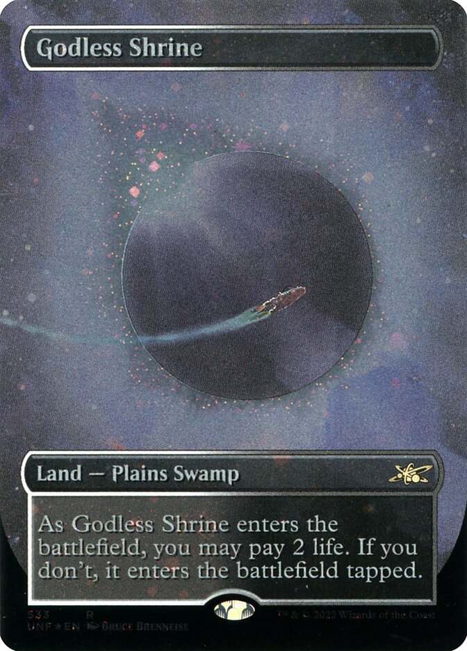 Godless Shrine - (Foil): Unfinity