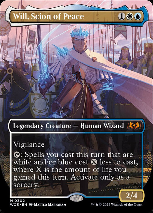 Will, Scion of Peace (Borderless): Wilds of Eldraine