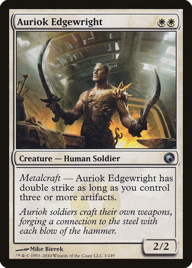 Auriok Edgewright: Scars of Mirrodin
