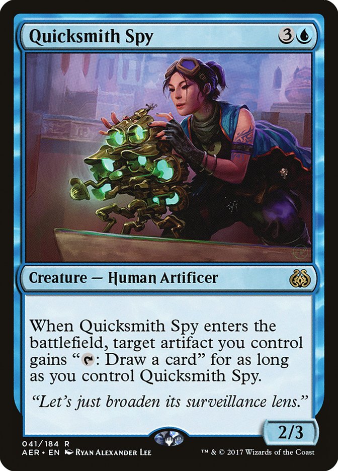 Quicksmith Spy - (Foil): Aether Revolt