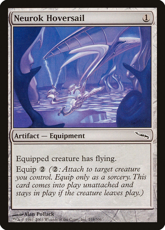 Neurok Hoversail - (Foil): Mirrodin