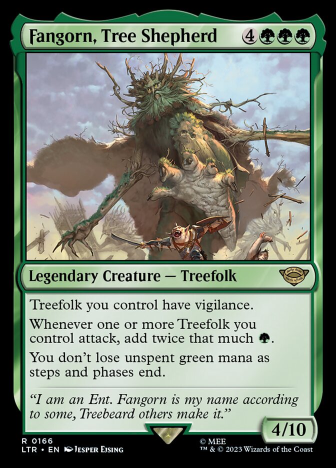 Fangorn, Tree Shepherd - (Foil): The Lord of the Rings: Tales of Middle-earth