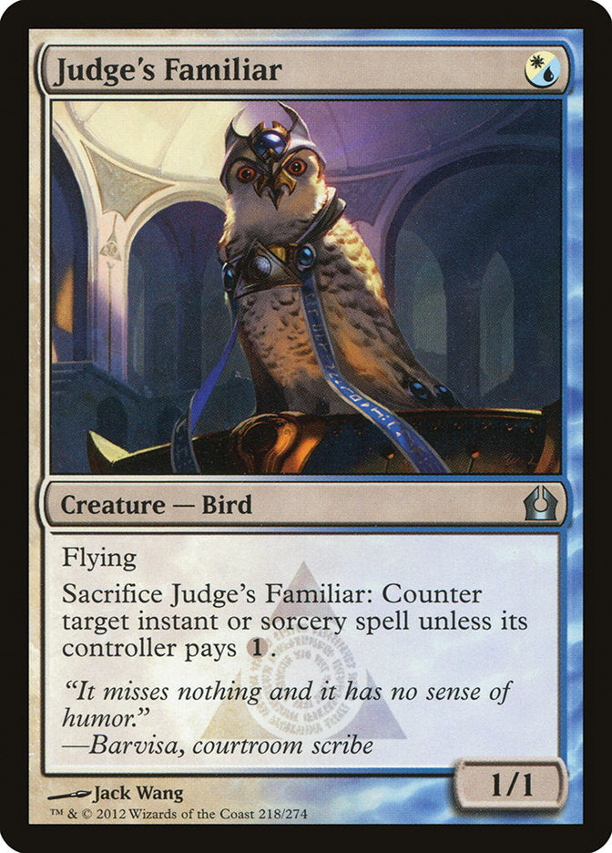 Judge's Familiar - (Foil): Return to Ravnica