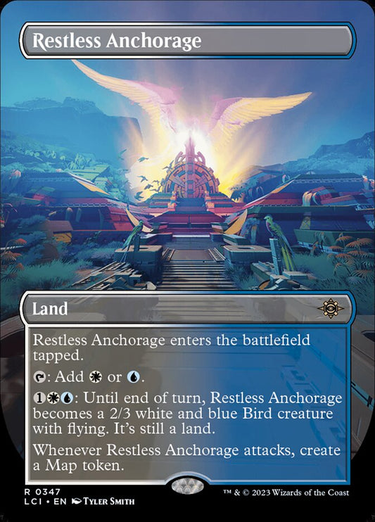 Restless Anchorage (Borderless) - (Foil): Lost Caverns of Ixalan