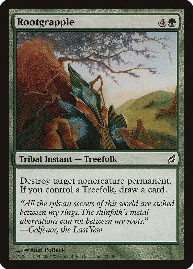 Rootgrapple - (Foil): Lorwyn