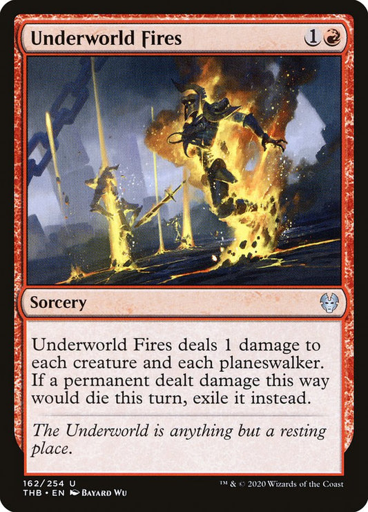 Underworld Fires - (Foil): Theros Beyond Death