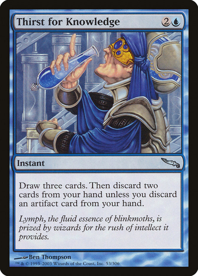 Thirst for Knowledge: Mirrodin