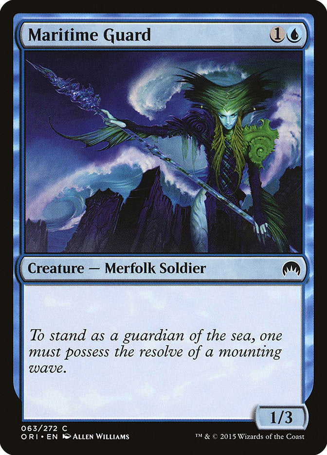 Maritime Guard - (Foil): Magic Origins