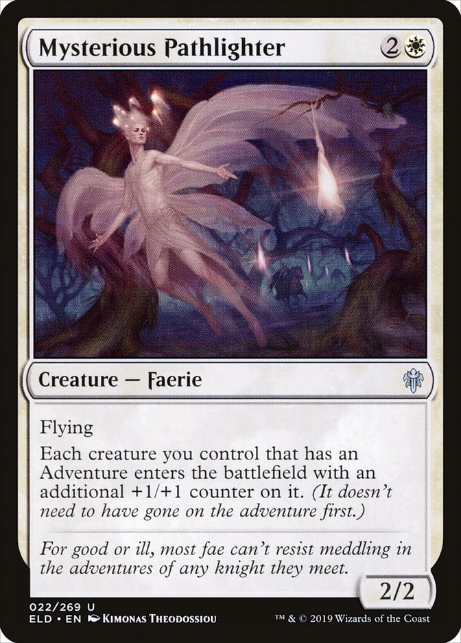 Mysterious Pathlighter - (Foil): Throne of Eldraine