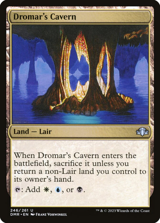 Dromar's Cavern - (Foil): Dominaria Remastered