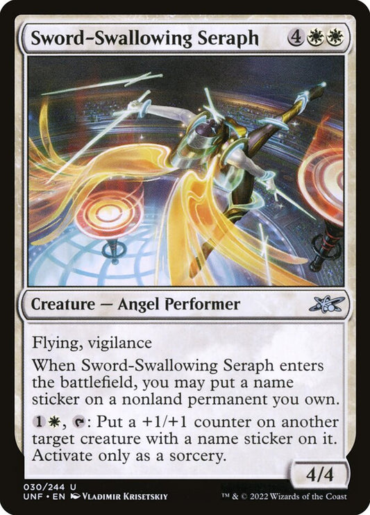 Sword-Swallowing Seraph: Unfinity