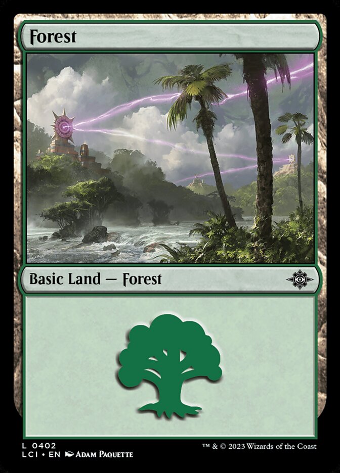 Forest (#402): Lost Caverns of Ixalan