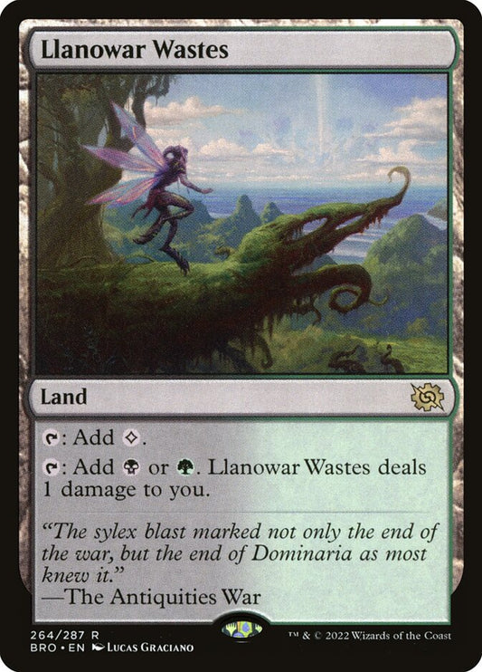 Llanowar Wastes: The Brothers' War